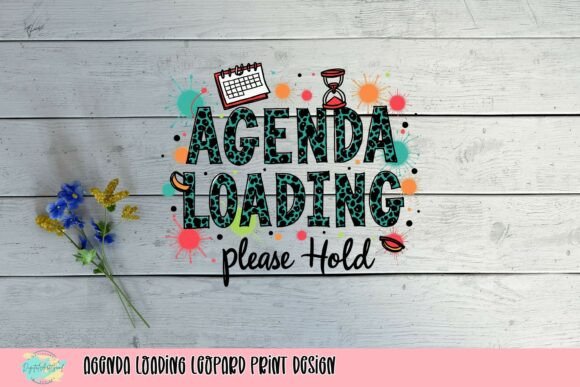 Download Agenda Loading Leopard Print Design - Premium Resources