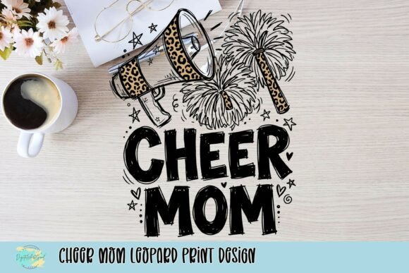 Download Cheer Mom Leopard Print Design - Print design Collection