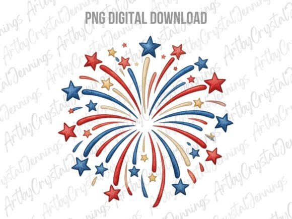 Download American Patriotic Fireworks Stars PNG - Premium Resources